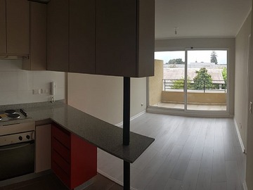 Departamento en arriendo mensual en 1 dormitorio - metro cementerios, Recoleta - 1 dormitorio, 1 baño