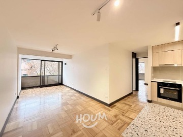 Departamento en arriendo mensual en Avenida Vitacura, Las Condes - 2 dormitorios, 1 baño