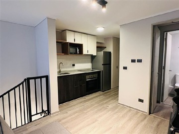 Departamento en arriendo mensual en Calle Libertad, a 5min de Estación del Metro unión Latinoamericana, Santiago - 1 dormitorio, 1 baño