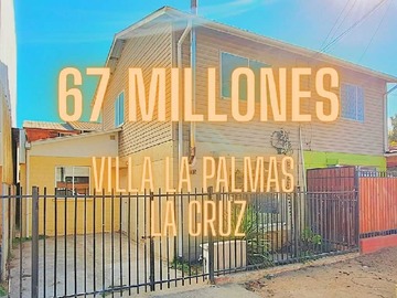 Casa en venta en Conectividad total en Paradero 14 de La Cruz (166620), Quillota - 3 dormitorios, 1 baño