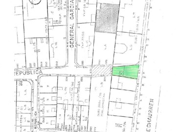 Terreno en venta en Sitio _ Echaurren - Metro Republica (146207), Santiago