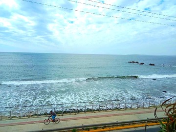 Departamento en venta en Avenida Borgoño 22.000, Caleta Higuerillas, Playa Bahamas, Concón - 3 dormitorios, 2 baños