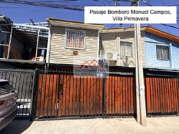 Casa en venta en MA - Villa La Primavera, Puente Alto casa 5dorm 1 baño 2 pisos 100 útiles en 87 terreno, Puente Alto - 5 dormitorios, 1 baño
