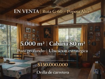 Parcela en venta en ., Melipilla - 3 dormitorios, 1 baño