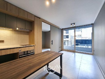 Departamento en arriendo mensual en Vergara, Santiago - 1 dormitorio, 1 baño