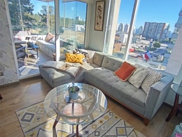 Departamento en venta en Bosques de Montemar, Concón - 3 dormitorios, 2 baños