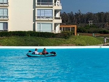 Departamento en arriendo mensual en Laguna bahia, Algarrobo - 3 dormitorios, 2 baños