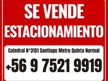 Venta / Estacionamiento / Santiago