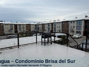 Departamento en arriendo mensual en Condominio brisas del sur, Rancagua - 2 dormitorios, 1 baño