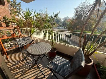Departamento en arriendo mensual en Luminoso, Parque Araucano, metros Manq y Esc Mil (175280), Las Condes - 3 dormitorios, 2 baños