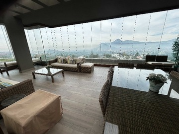 Departamento en venta en Espectacular duplex vista despejada (121271), Las Condes - 4 dormitorios, 4 baños