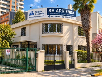 Oficina en arriendo mensual en Casa en arriendo para oficinas sector centro, concepción, Concepción - 5 dormitorios, 3 baños