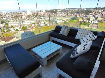 Departamento en venta en Venta amplio depto Costa de montemar 3d+2b (171665), Concón - 3 dormitorios, 2 baños