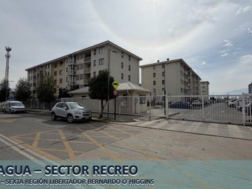 Departamento en venta en pintor cabello, Rancagua - 3 dormitorios, 1 baño