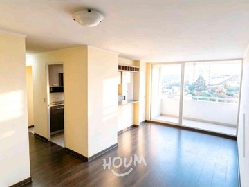 Departamento en arriendo mensual en Sendero Norte, Viña del Mar - 2 dormitorios, 2 baños