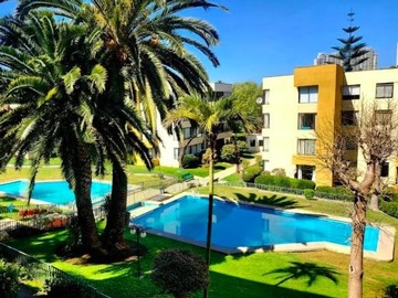 Departamento en arriendo mensual en Avda Balmaceda Reñaca, Viña del Mar - 3 dormitorios, 2 baños