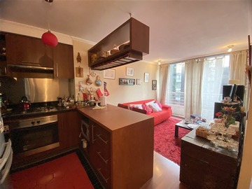Departamento en venta en Santa Beatriz / Providencia, Providencia - 2 dormitorios, 2 baños