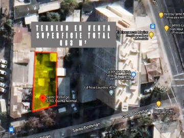Sitio en venta en Santo Domingo 4171, Quinta Normal