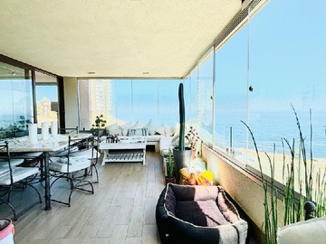 Departamento en arriendo mensual en Costa Brava, Concón - 3 dormitorios, 3 baños