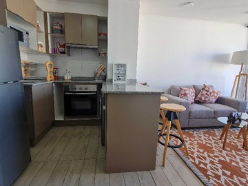 Departamento en venta en Depto 1 dorm excelente vista. Vive con esta Luz! (144264), La Cisterna - 1 dormitorio, 1 baño