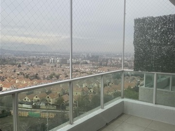 Departamento en arriendo mensual en Condominio Terrazas de Huechuraba, Huechuraba - 3 dormitorios, 2 baños