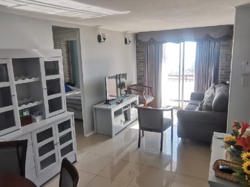 Departamento en arriendo mensual en Llullaillaco, Antofagasta - 2 dormitorios, 1 baño