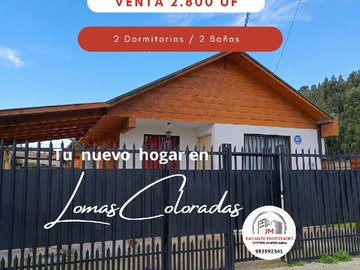 Casa en venta en Lomas Coloradas, San Pedro de la Paz - 2 dormitorios, 2 baños