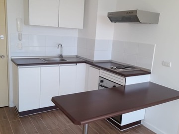 Departamento en arriendo mensual en Metro ecuador, Estación Central - 1 dormitorio, 1 baño
