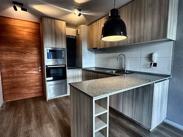 Departamento en arriendo mensual en Condominio Smart Francia, Osorno - 3 dormitorios, 2 baños