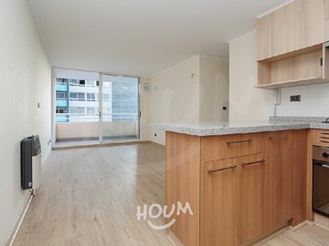 Departamento en arriendo mensual en Carvajal, La Cisterna - 2 dormitorios, 2 baños