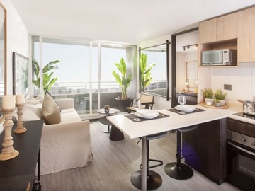 Departamento en venta en Argomedo con lira cercano a plaza freire, Santiago - 2 dormitorios, 2 baños