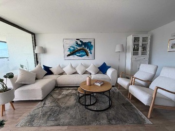 Departamento en arriendo mensual en Iluminado e impecable - el golf (171586), Las Condes - 2 dormitorios, 2 baños