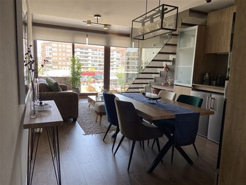 Departamento en venta en Venta duplex 1d/1b/1e/1bx metro hernando de magallanes, Las Condes - 1 dormitorio, 2 baños