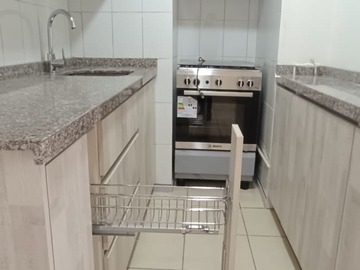 Departamento en arriendo mensual en Avenida Santa Rosa 2648, San Joaquín - 2 dormitorios, 1 baño