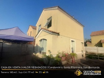 Casa en venta en Casa En Venta! Valor Rebajado San Bernardo! (146760), San Bernardo - 3 dormitorios, 2 baños