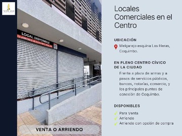 Arriendo Mensual / Local Comercial / Coquimbo