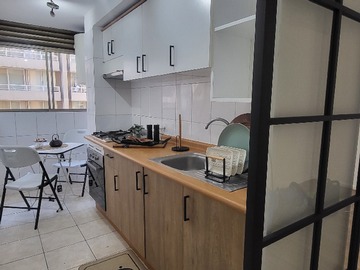 Departamento en venta en Depto 3D Remodelado y Moderno| Barrio Bulnes (130479), Santiago - 3 dormitorios, 2 baños