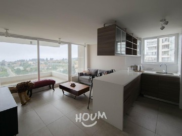 Departamento en arriendo mensual en Liquidambar, Concón - 2 dormitorios, 2 baños