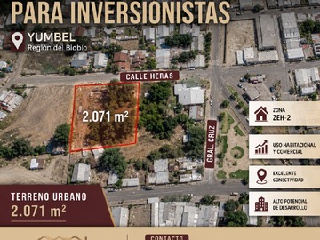 Terreno en venta en Yumbel, Yumbel