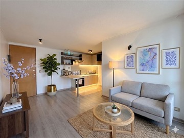 Departamento en venta en Nataniel Cox Altura 500, Santiago - 2 dormitorios, 1 baño