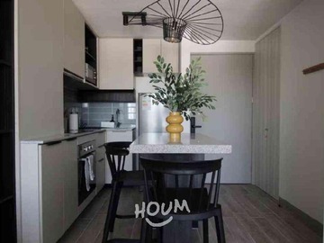 Departamento en arriendo mensual en Domeyko, Santiago - 1 dormitorio, 1 baño