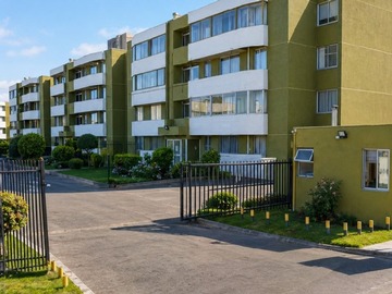 Departamento en arriendo mensual en Se arrienda departamento 2d1b+e en colon, hualpen, Hualpén - 2 dormitorios, 1 baño