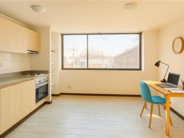 Departamento en venta en Estudio cercano a metro plaza chacabuco, Independencia - 1 dormitorio, 1 baño