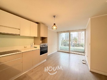 Departamento en arriendo mensual en Poeta Vicente Huidobro, Macul - 2 dormitorios, 1 baño