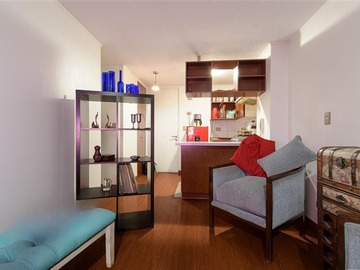 Departamento en arriendo mensual en avenida presidente balmaceda 2914, Santiago - 2 dormitorios, 1 baño
