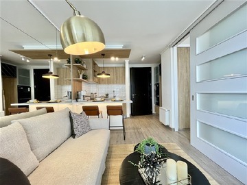 Departamento en venta en Rotonda Atenas, Las Condes - 1 dormitorio, 1 baño