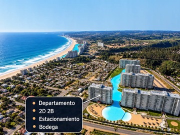Venta / Departamento / Algarrobo