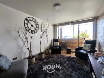 Departamento en arriendo mensual en Rosas, Santiago - 2 dormitorios, 1 baño