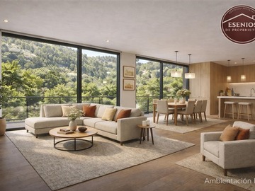 Departamento en venta en Presidente Riesco con Augusto Leguía Norte, Las Condes - 2 dormitorios, 3 baños