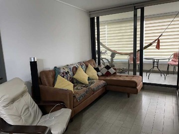Departamento en arriendo mensual en 2D/2B a pasos de Metro H. Magallanes (175439), Las Condes